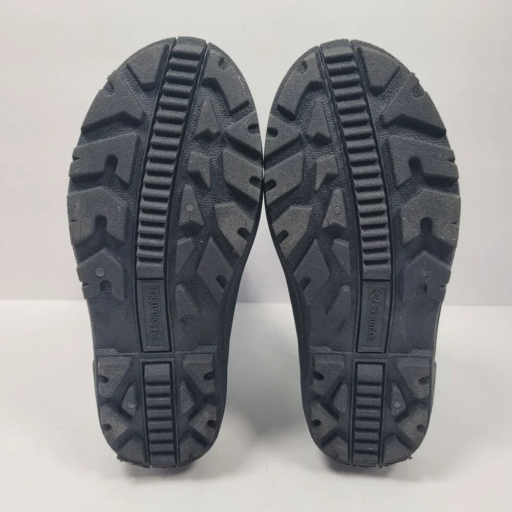Columbia Powderbug Youth Blue/Black Waterproof Snow Boots BY1324-433 US Size 2